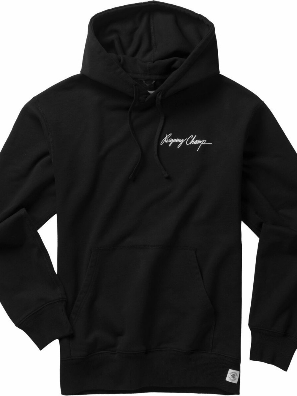 Reigning Champ Autograph Relaxed Hoodie Black XS